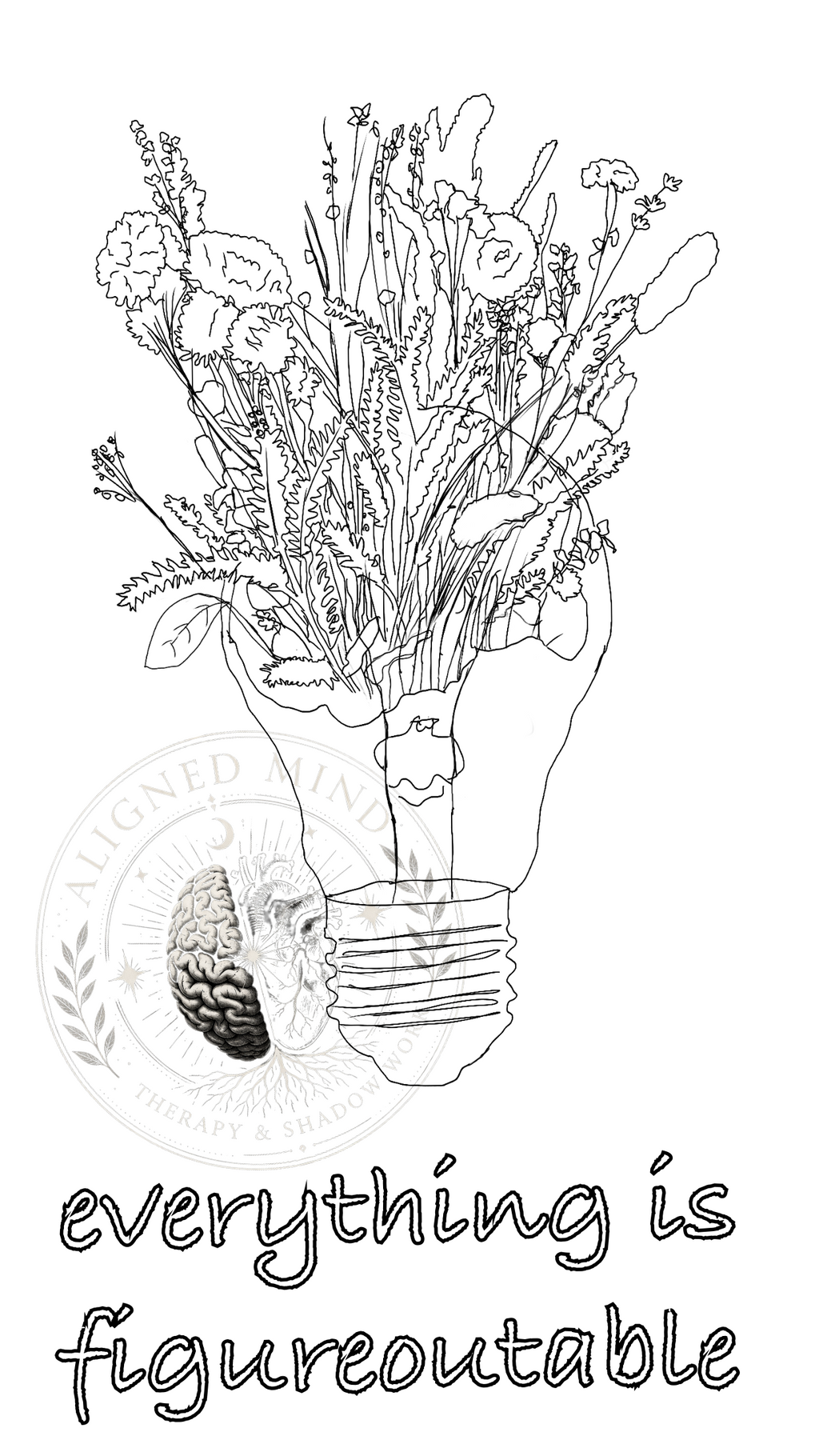Mental Health & Body Positivity Coloring Bundle — 10 Printable Coloring Pages