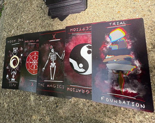 Beneath the Veil — A Therapeutic Oracle Deck for Self-Reflection