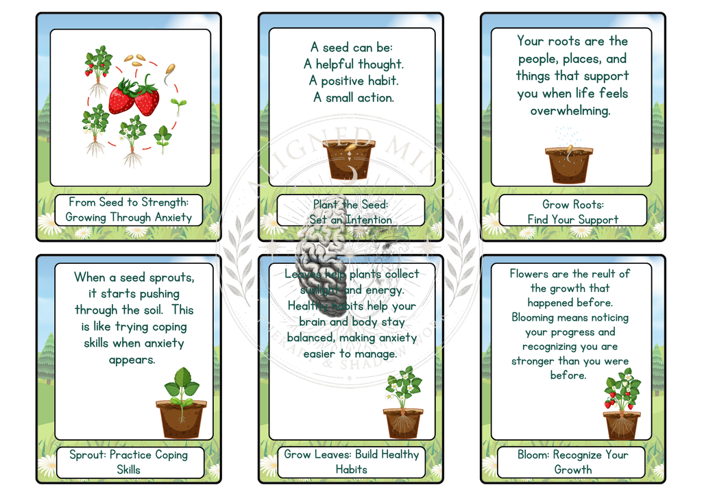 Planting Seeds of Change Series — CBT Worksheets for Kids | Behavior, ADHD, Anxiety & Emotional Regulation