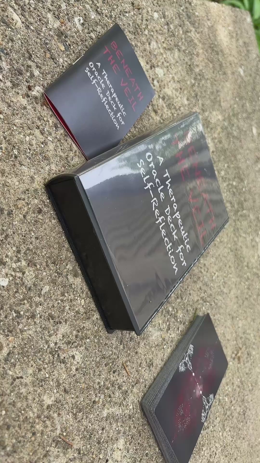 Beneath the Veil — A Therapeutic Oracle Deck for Self-Reflection